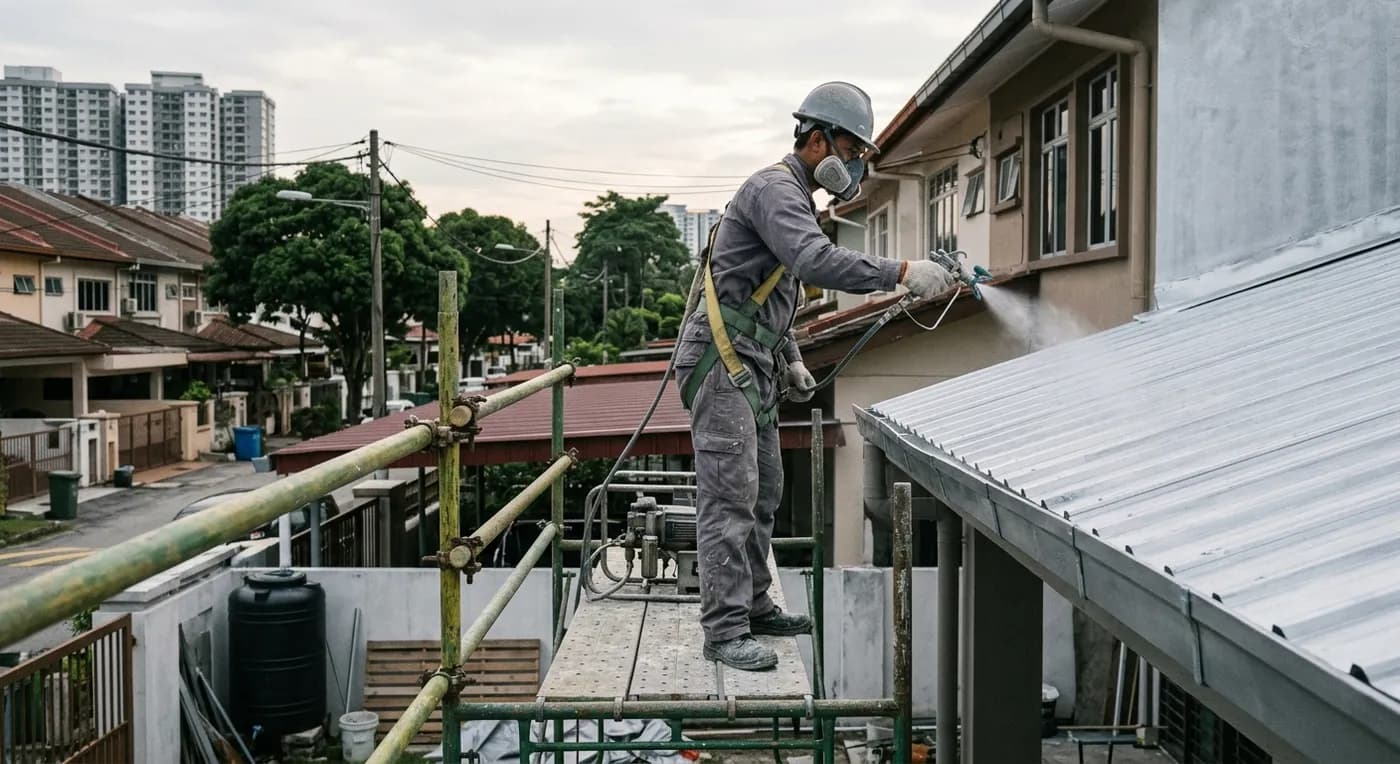 Gutter Tersumbat dan Kesannya pada Bumbung