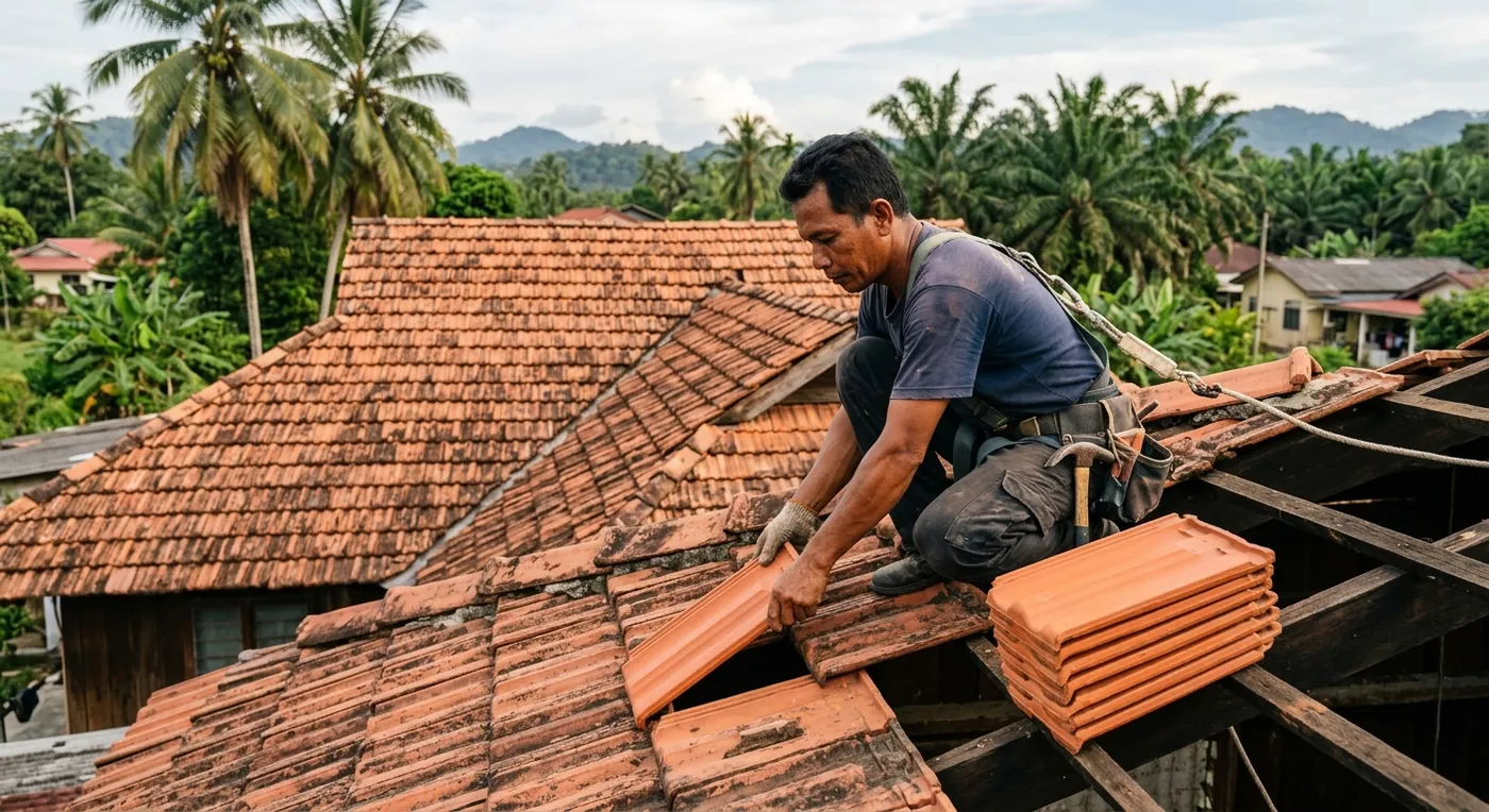 Baiki Bumbung Genting — RoofFix Malaysia